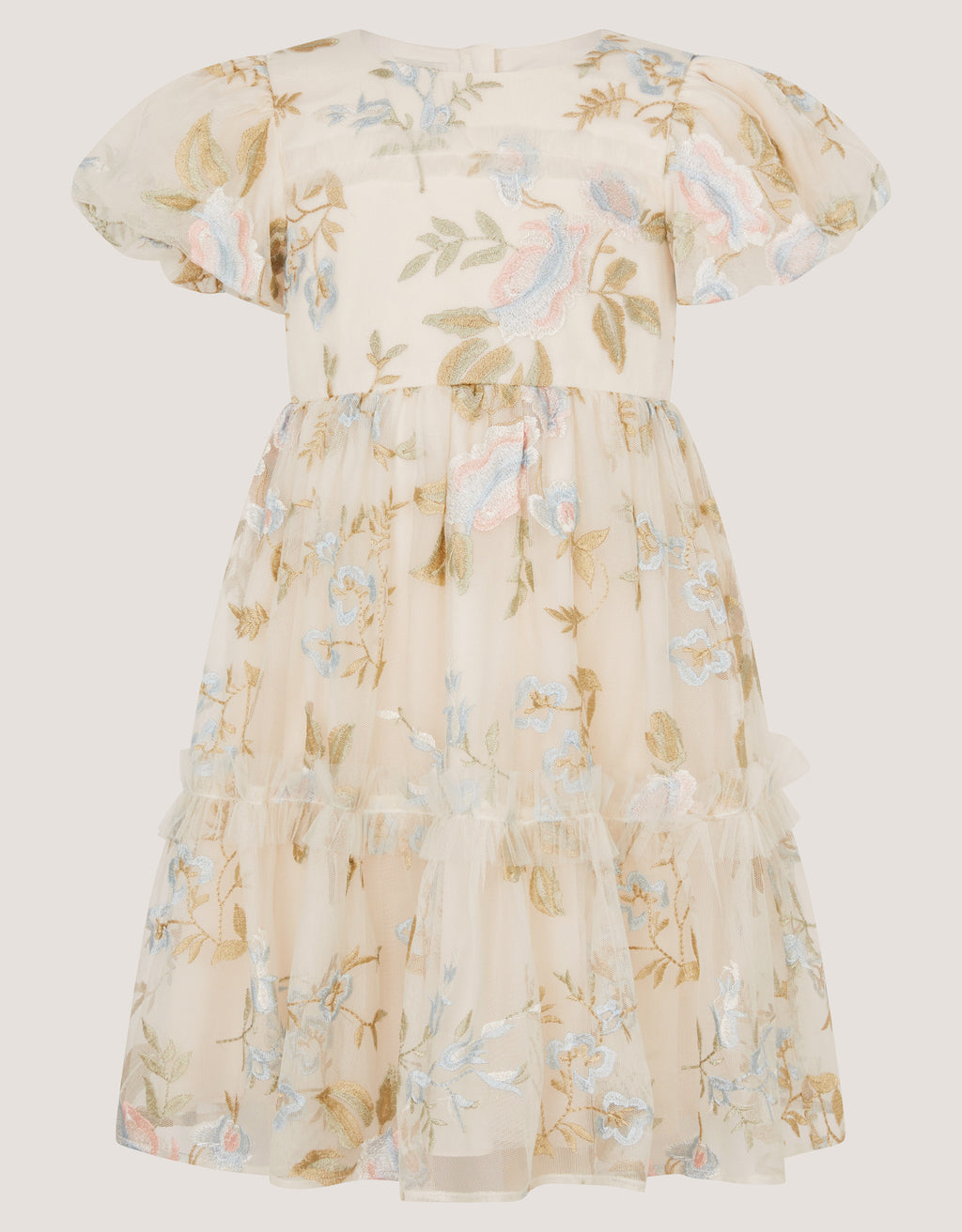 HALJINA - AZALEA RUFFLE EMBROIDERED