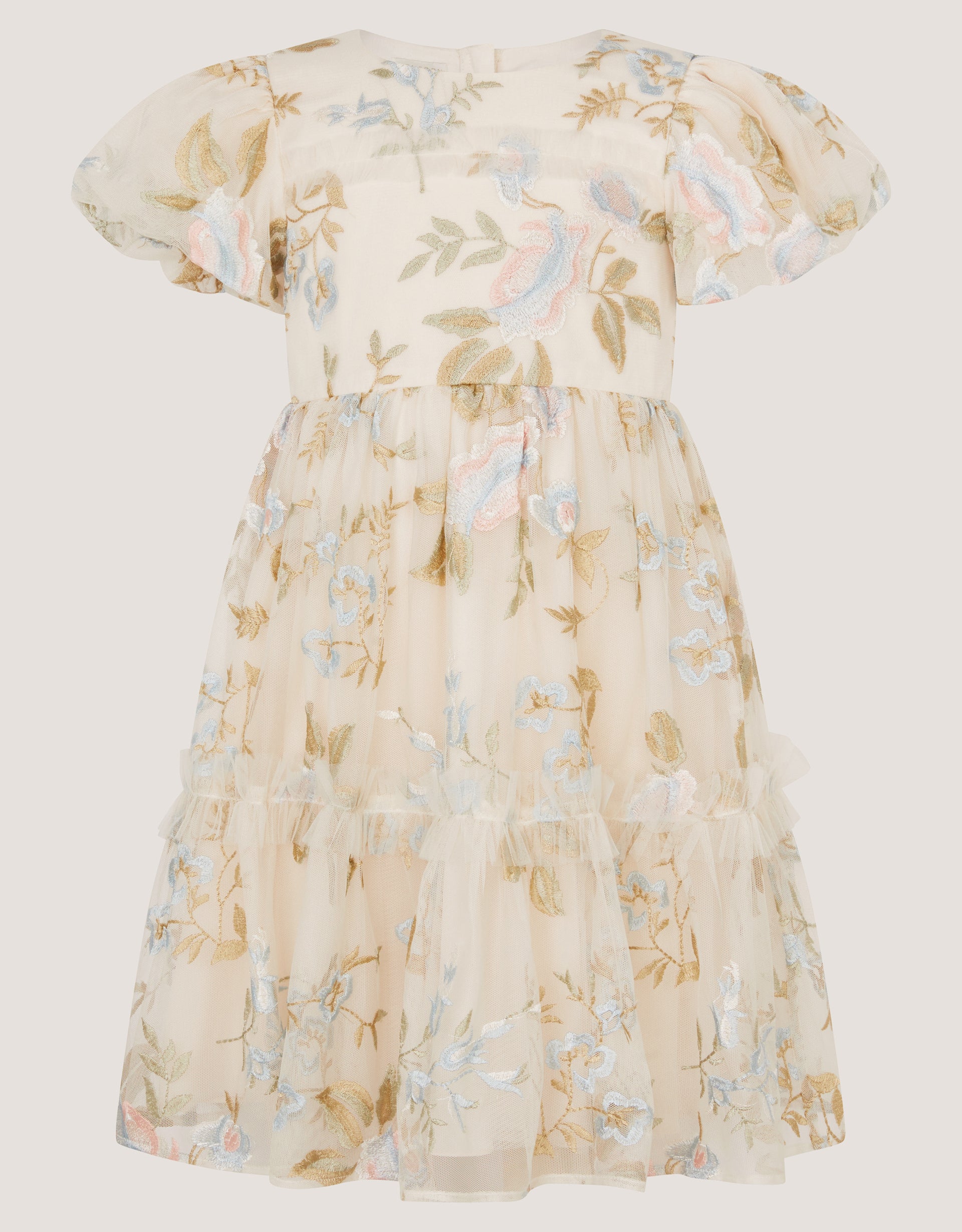 HALJINA - AZALEA RUFFLE EMBROIDERED