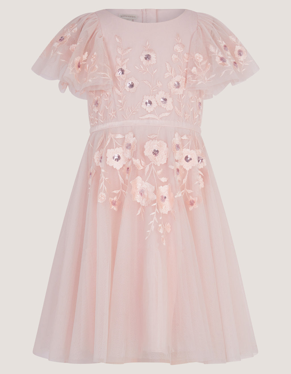 HALJINA - OELENE EMB SKATER DRESS
