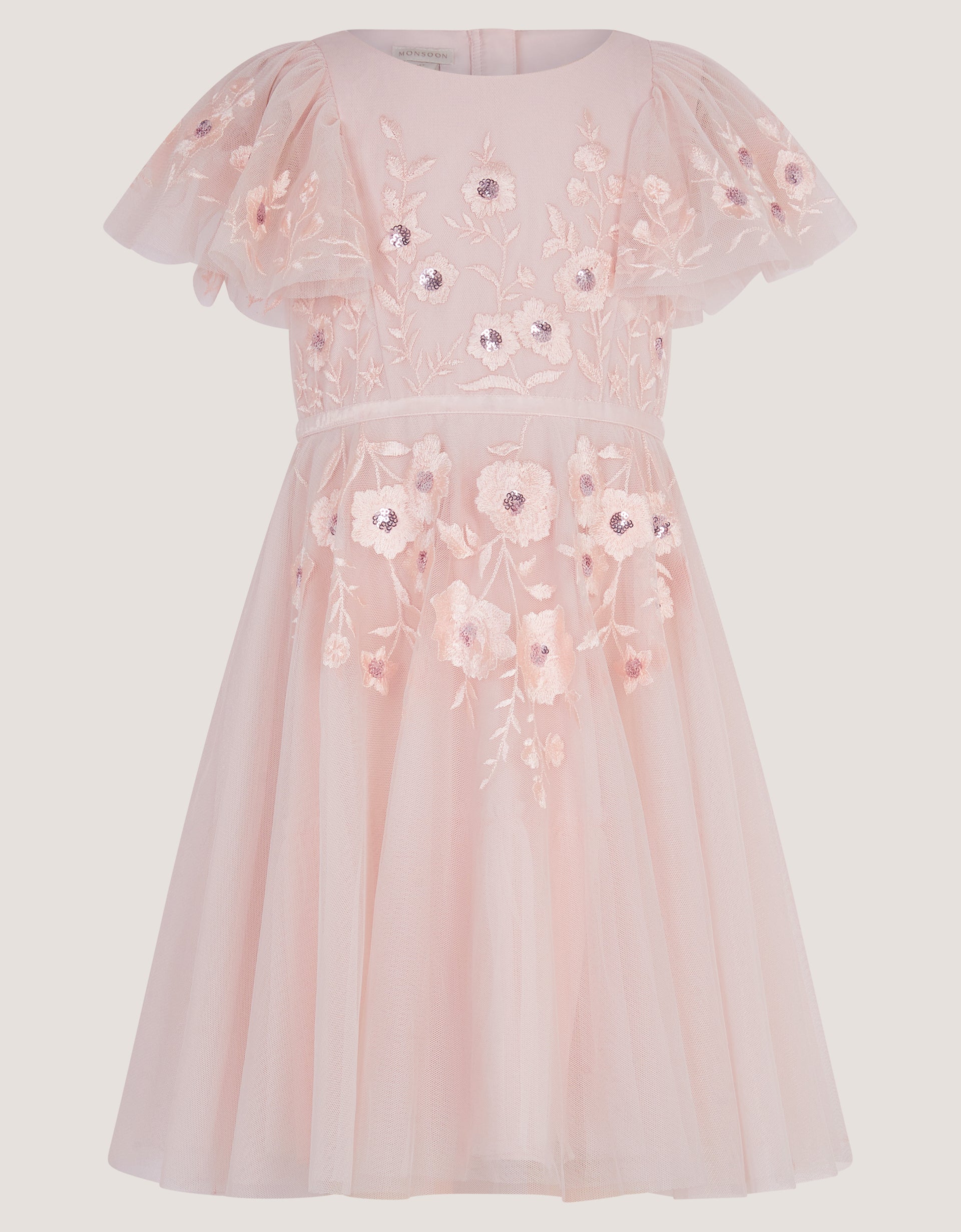 HALJINA - OELENE EMB SKATER DRESS