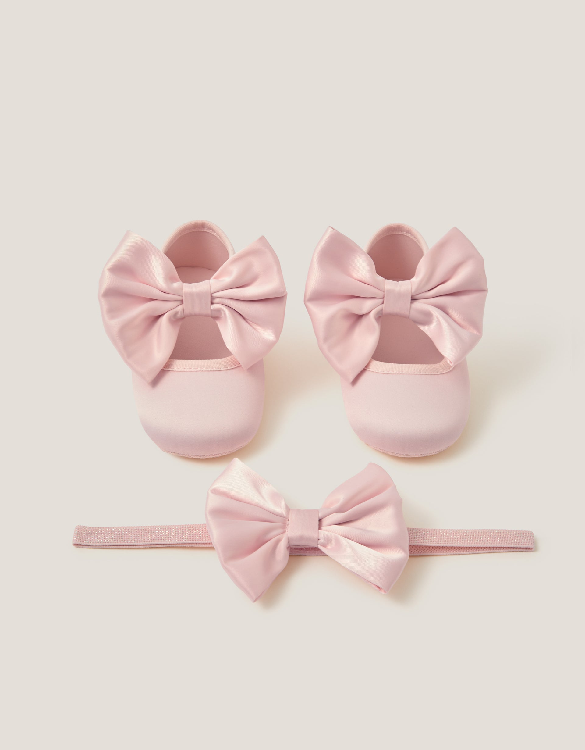 SET CIPELE I TRAKA ZA KOSU - BABY BOW BOOTIE & BANDO