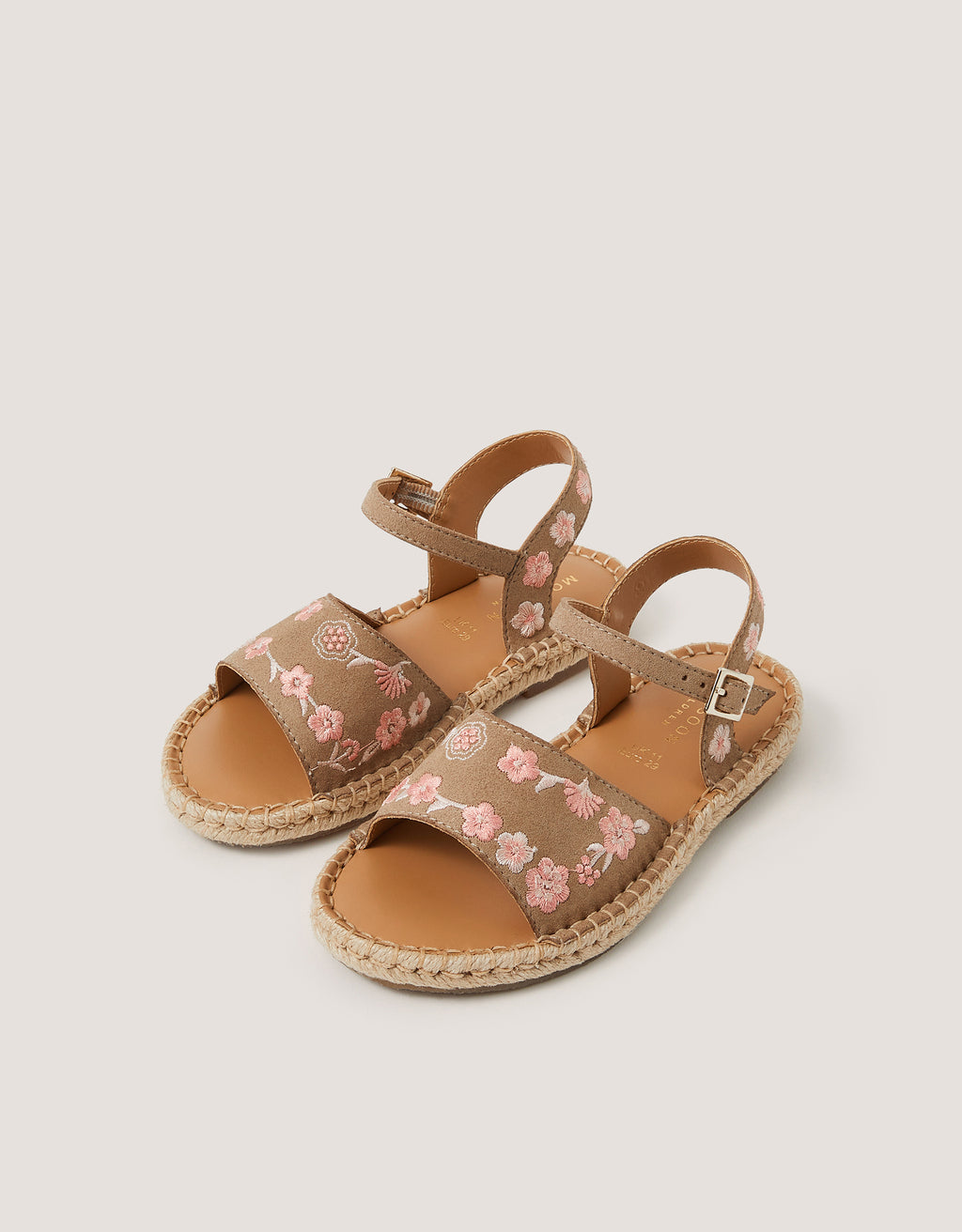 SANDALE - NATURAL EMB ESP SANDAL