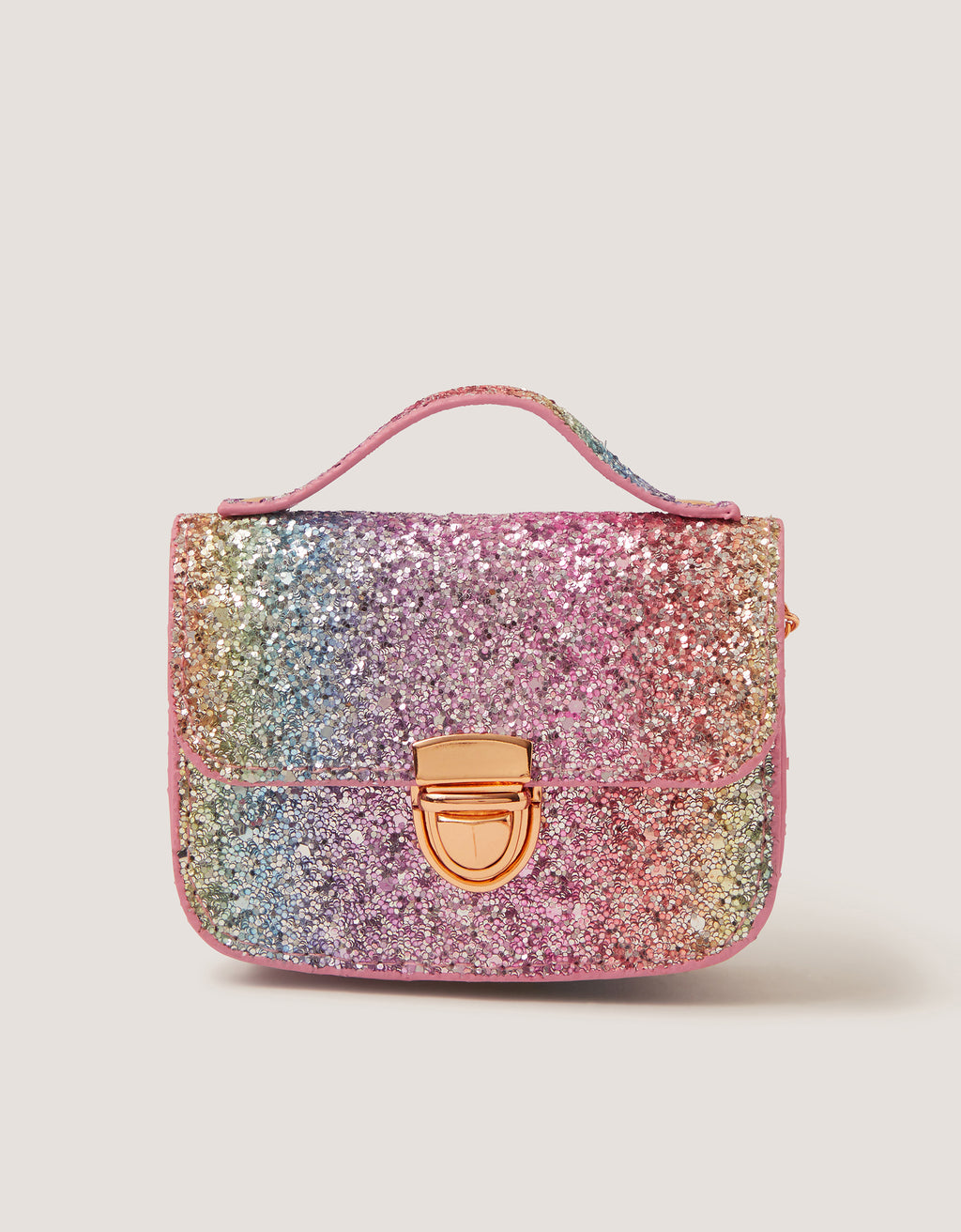 TORBA - RAINBOW GLITTER MINI BAG