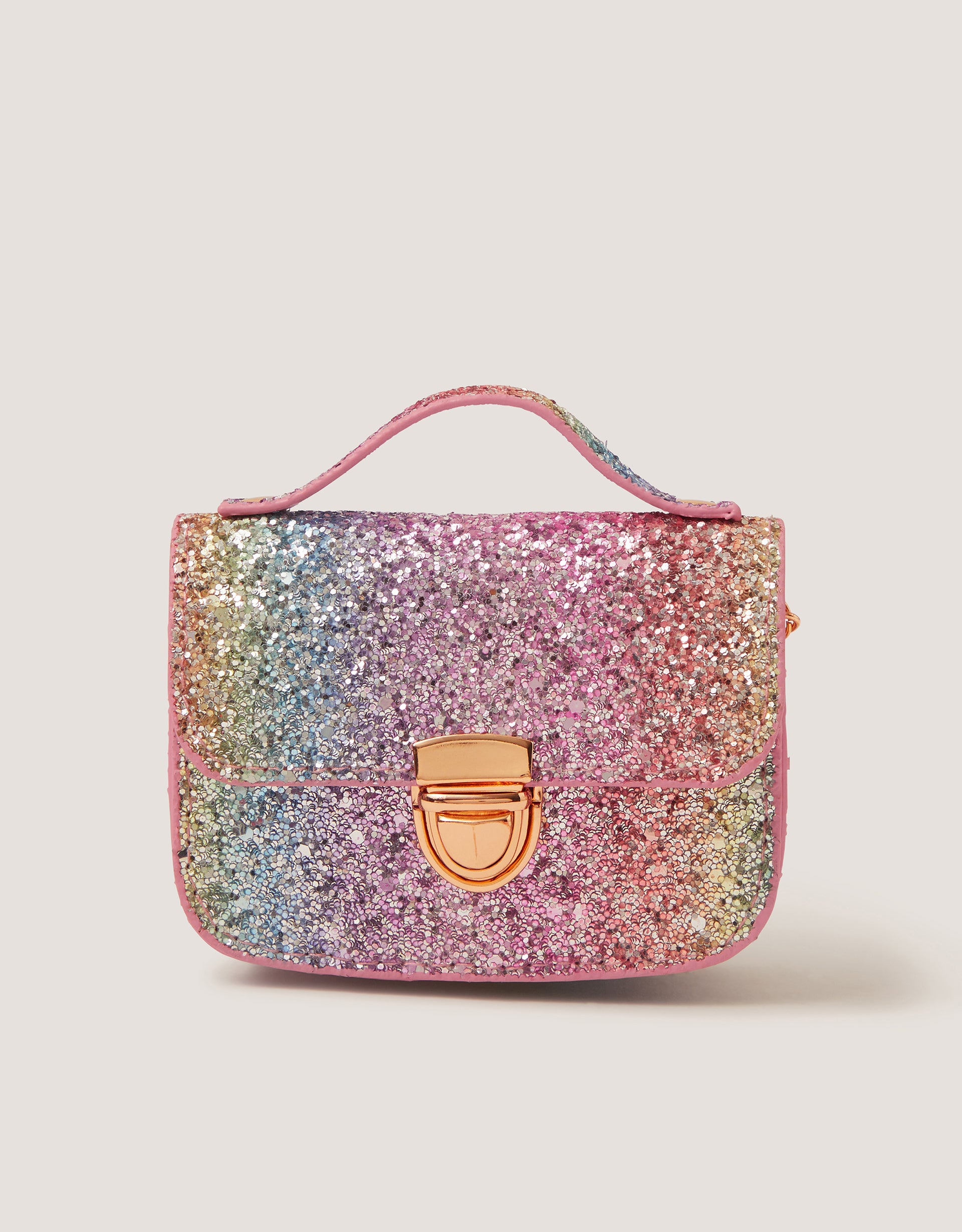 TORBA - RAINBOW GLITTER MINI BAG
