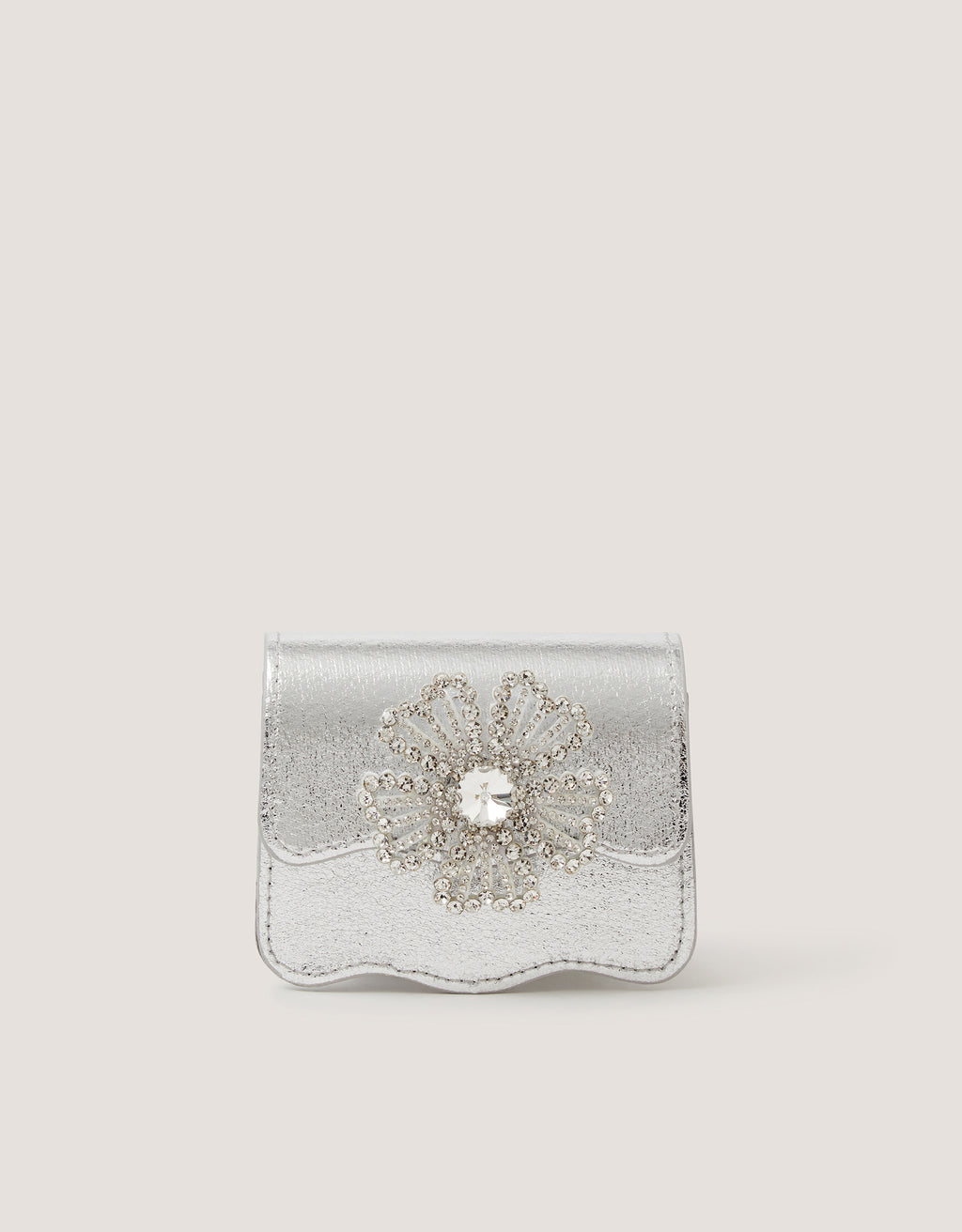 TORBA - MINI BLING FLOWER BAG