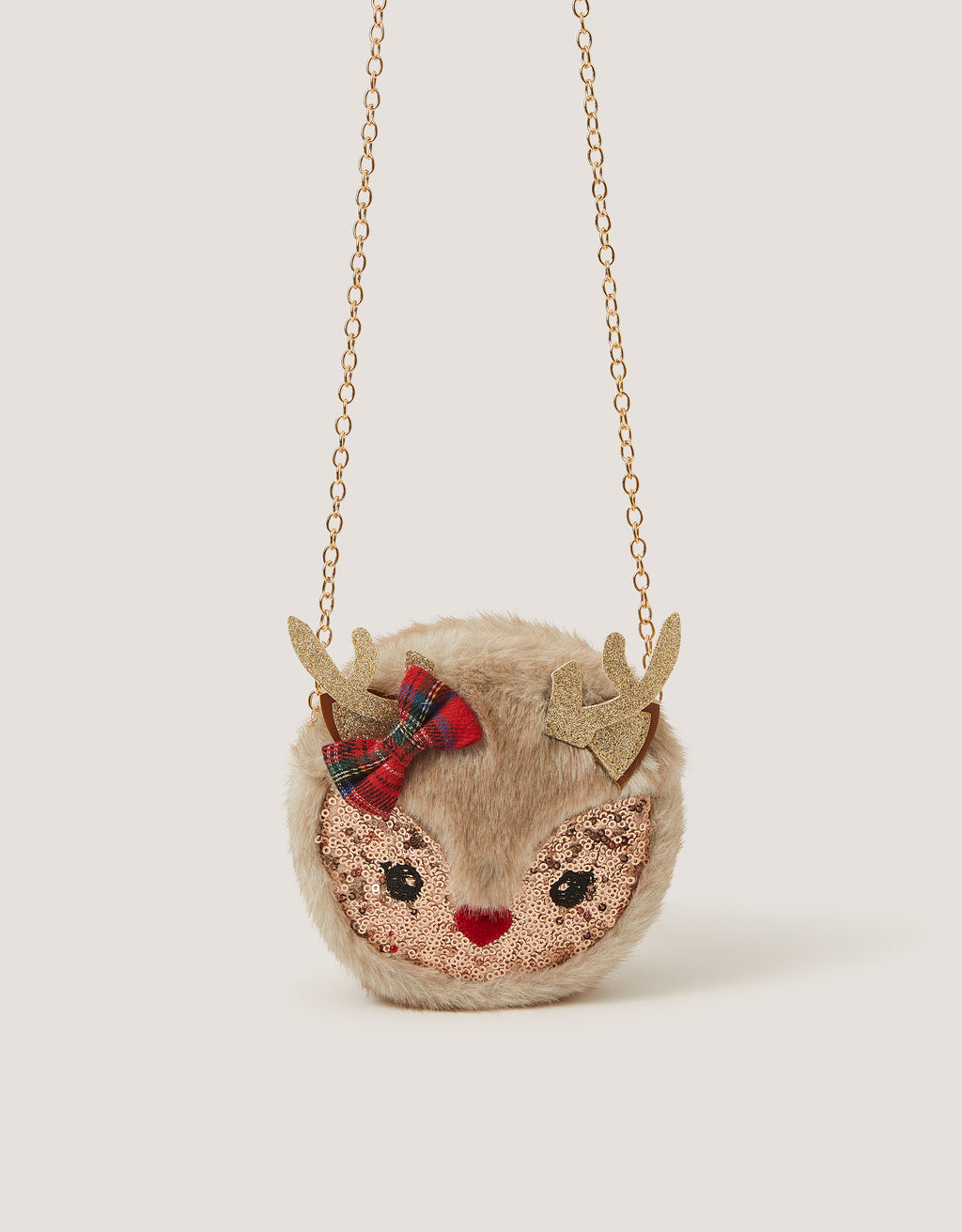 TORBA - FLUFFY REINDEER BAG