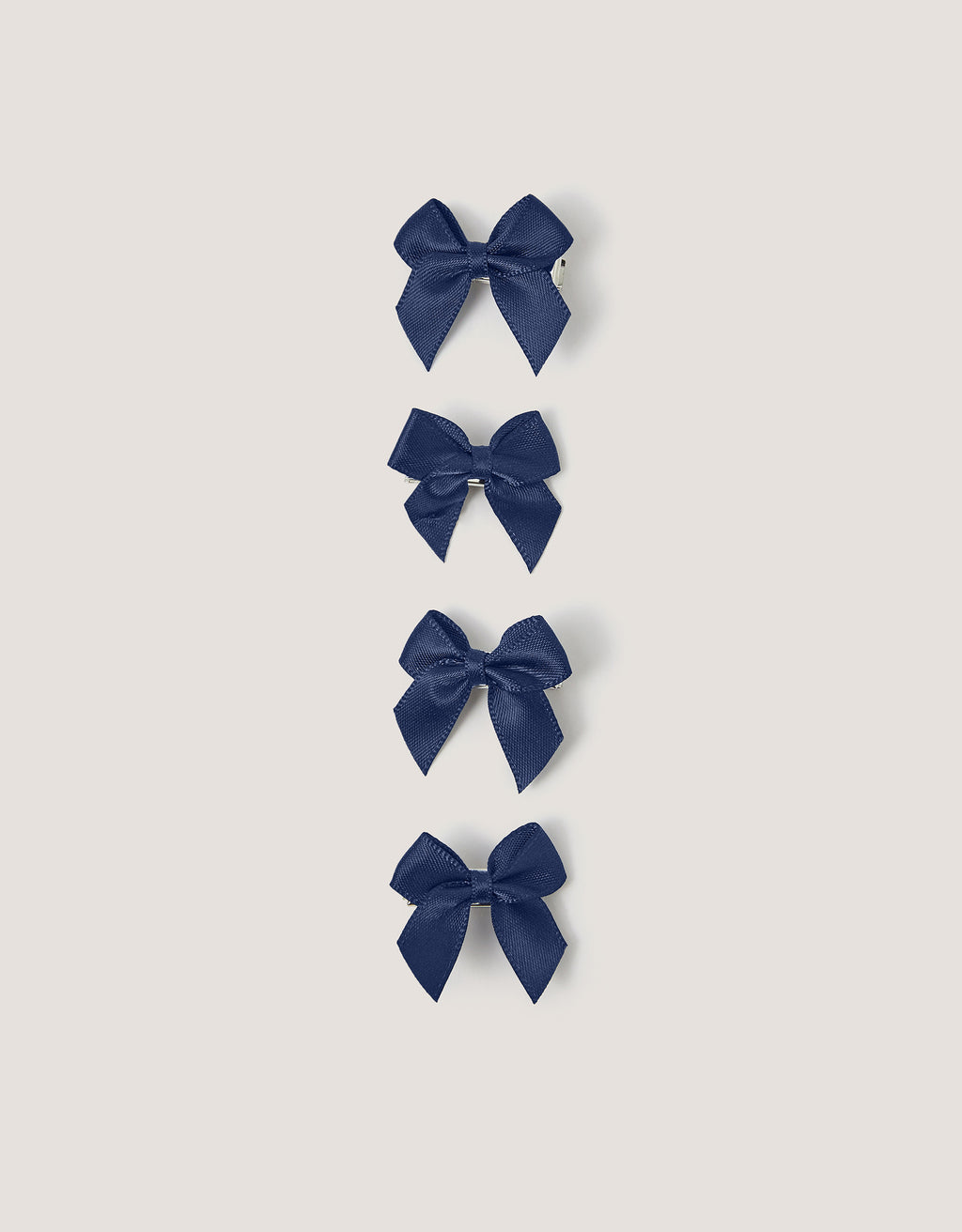 SET ŠNALA ZA KOSU - 4PK SCHOOL MINI BOW CLIPS