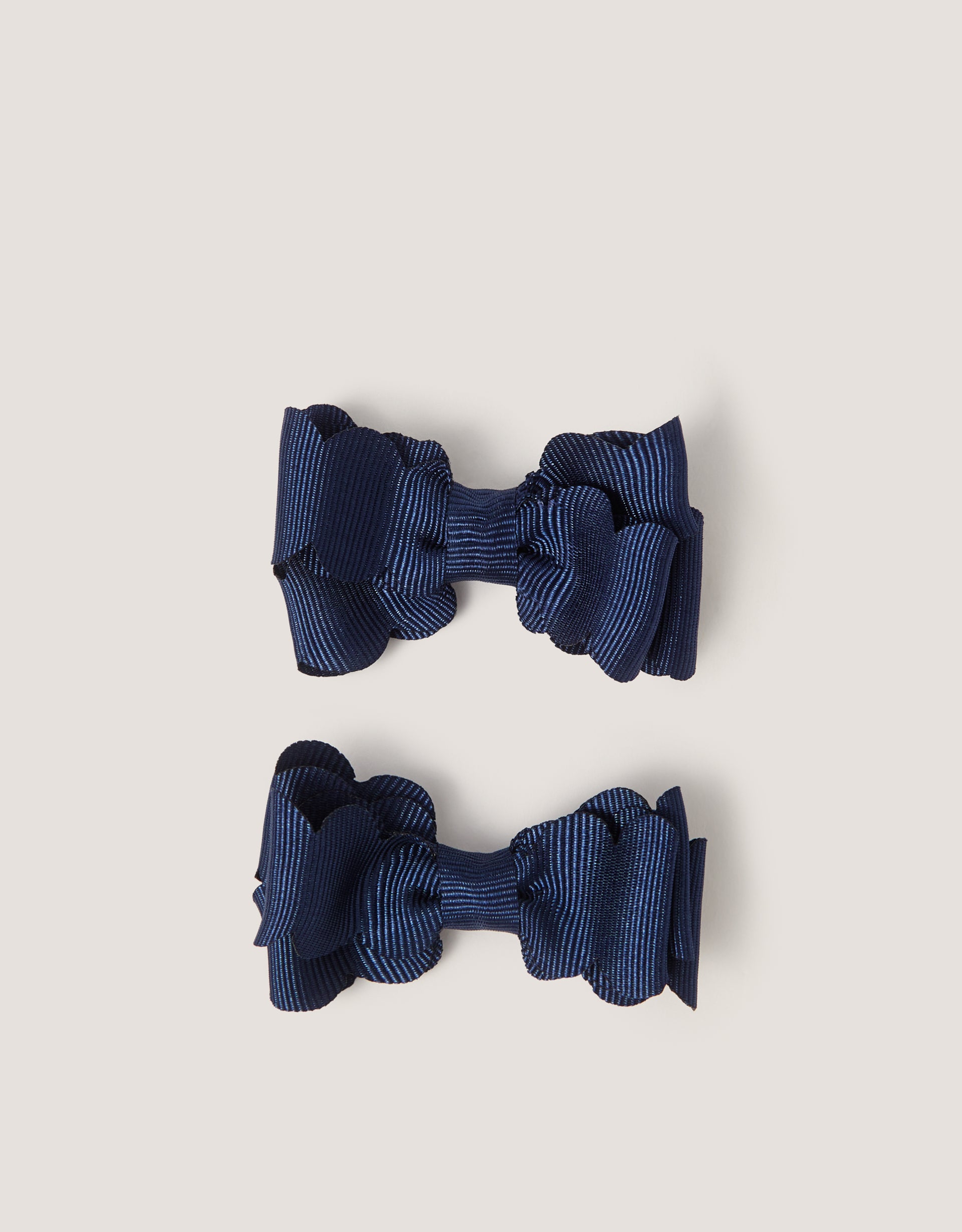 ŠNALA ZA KOSU - 2PK SCHOL SCALOP BOW CLIP