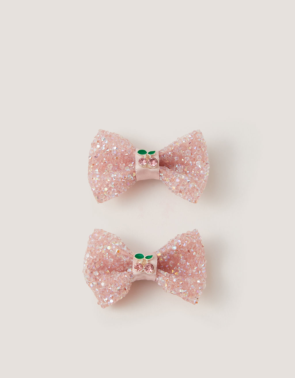 SET ŠNALA ZA KOSU - 2PK DAZZLE CHERRY CLIPS