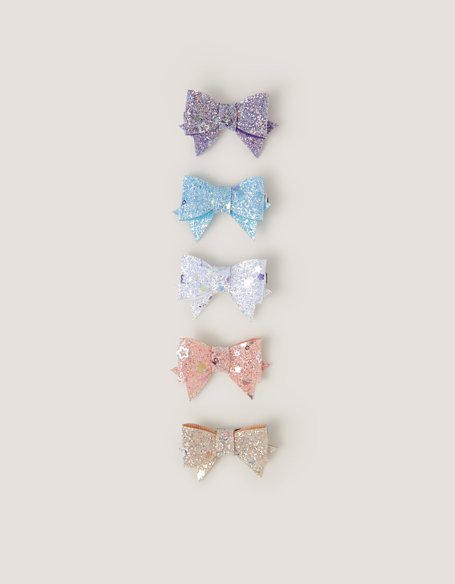 SET ŠNALA ZA KOSU - 5PK SUGAR BOW CLIPS