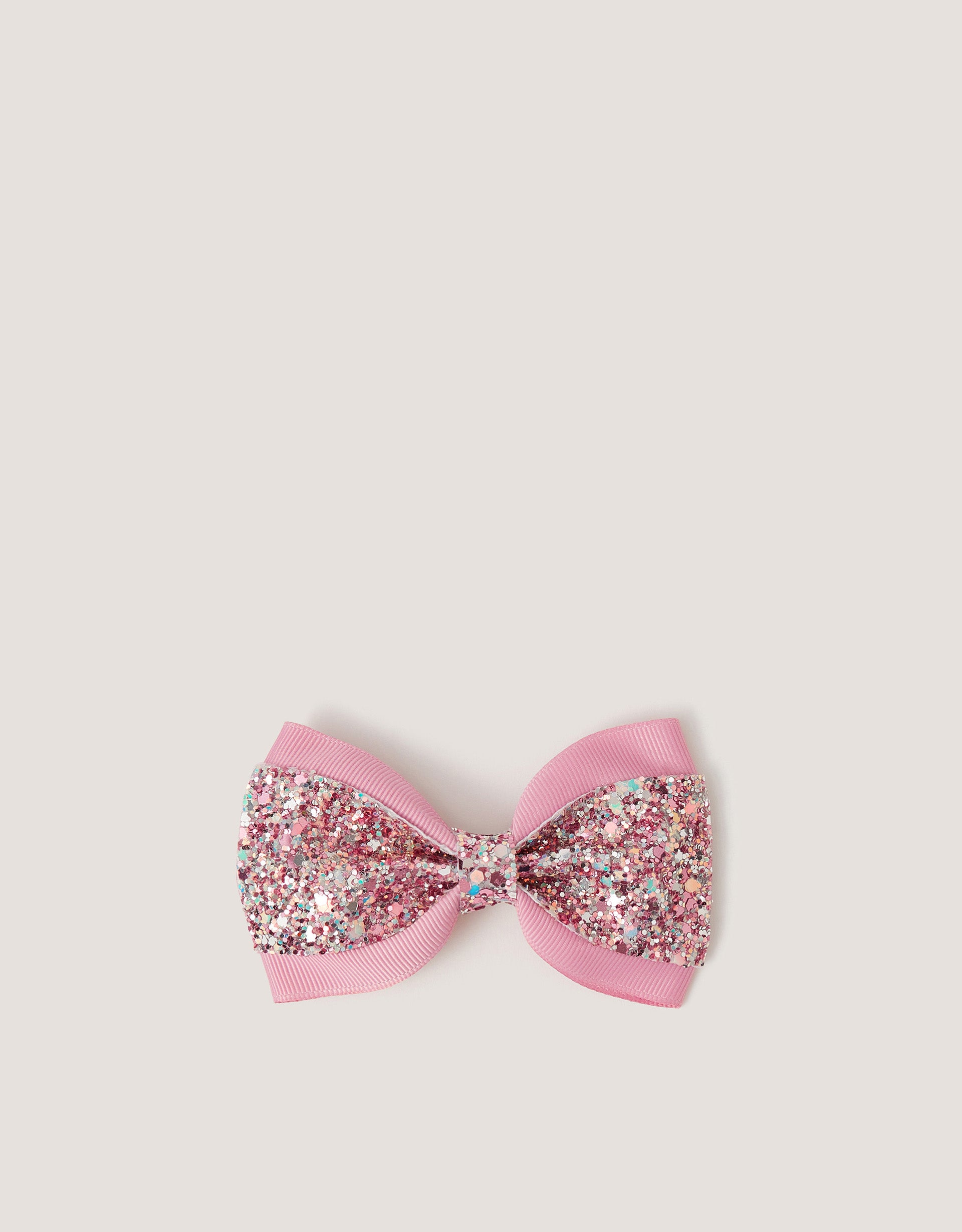 ŠNALA ZA KOSU - GLITTER CONTRAST BOW CLIP