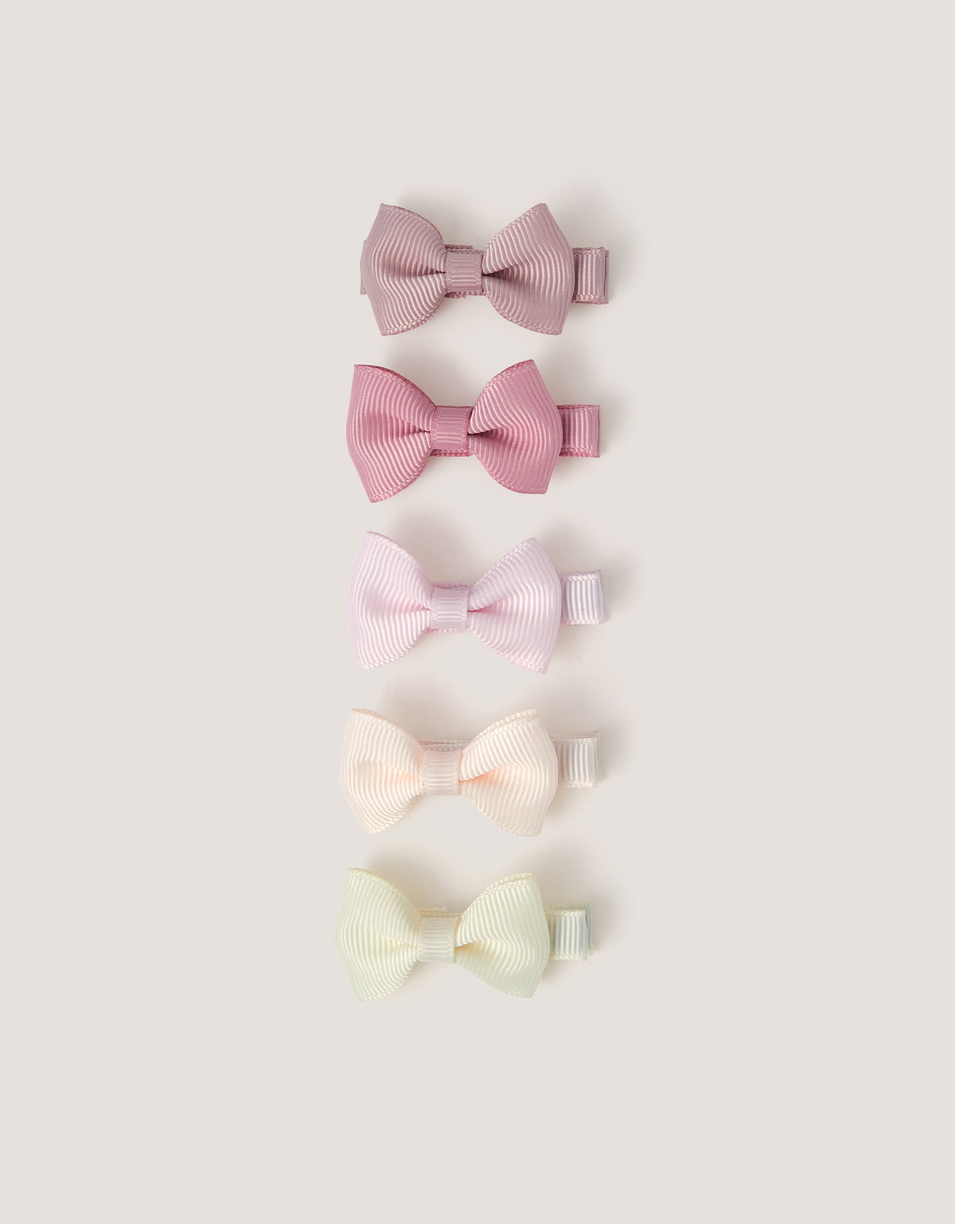 SET ŠNALA ZA KOSU - 5PK BALLET BOW CLIPS