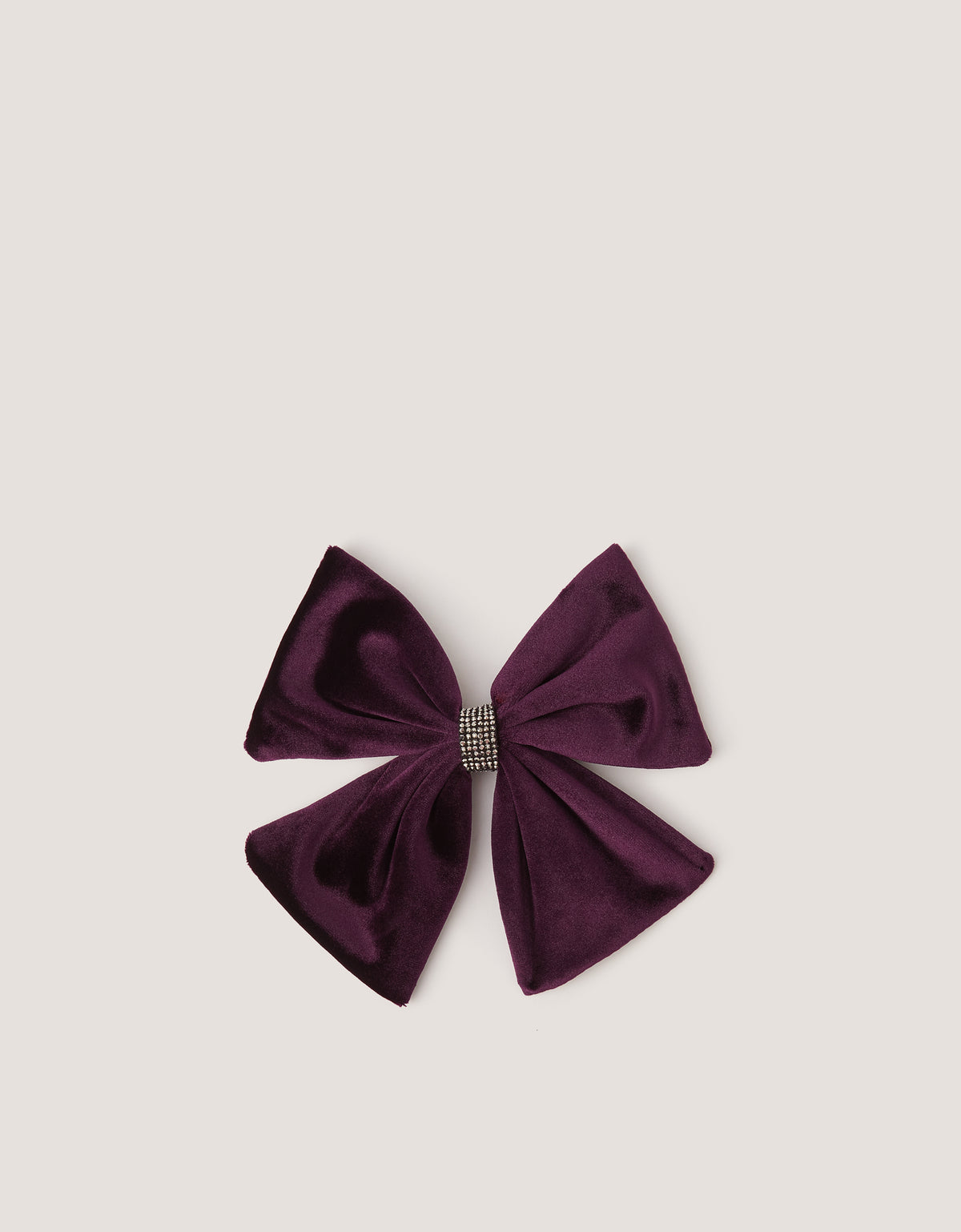 ŠNALA ZA KOSU - LAYER VELVET BOW CLIP