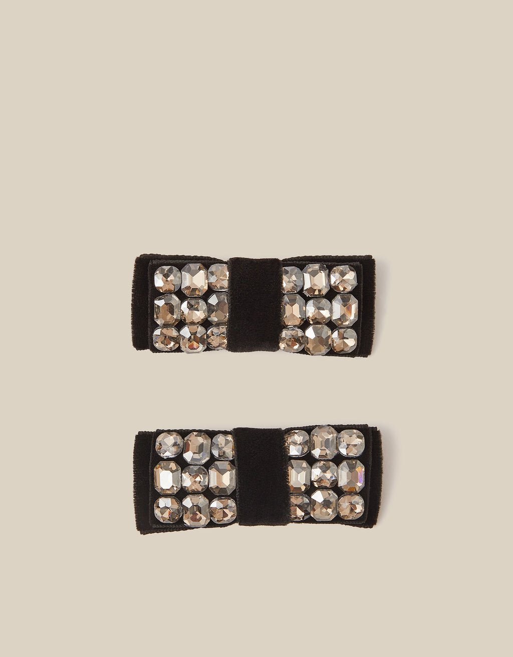 SET SNALA ZA KOSU - 2PK JEWEL BOW CLIPS