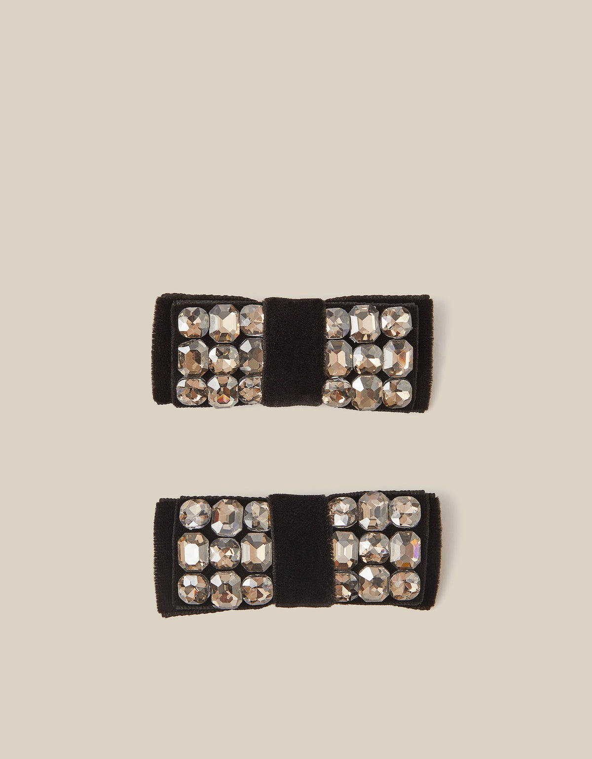 SET SNALA ZA KOSU - 2PK JEWEL BOW CLIPS