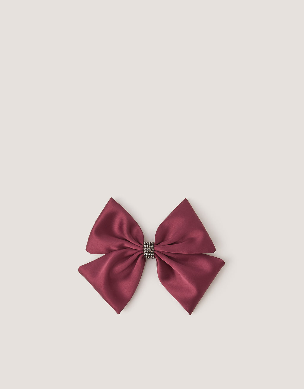 ŠNALA ZA KOSU - LAYER SATIN BOW CLIP