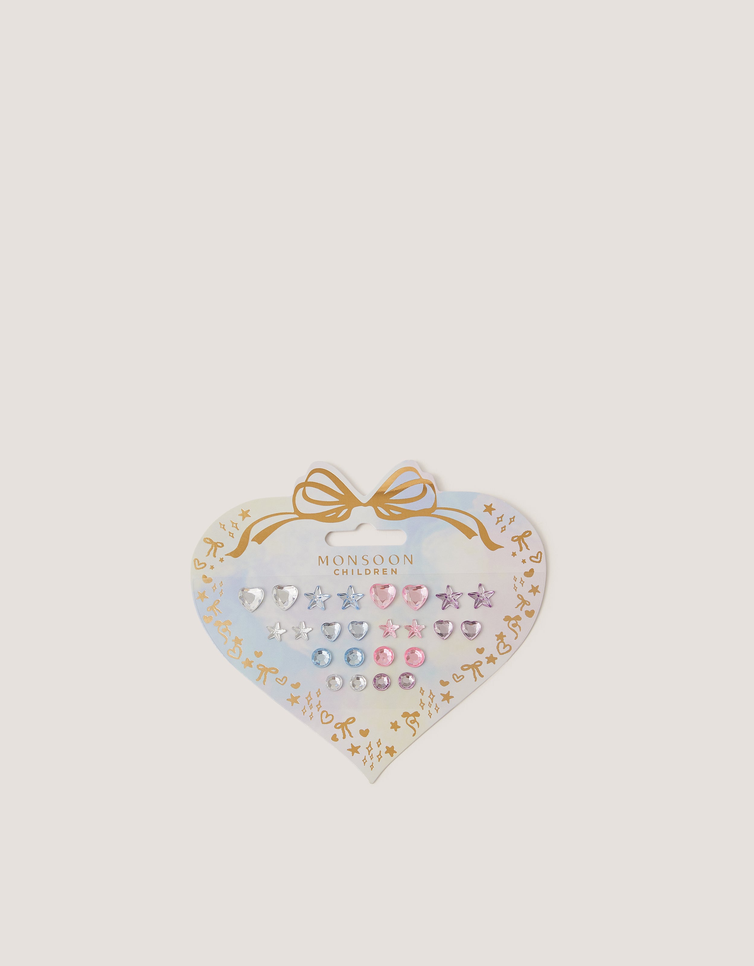 SET MINDJUSA - OMBRE GEM STICKON EARRING