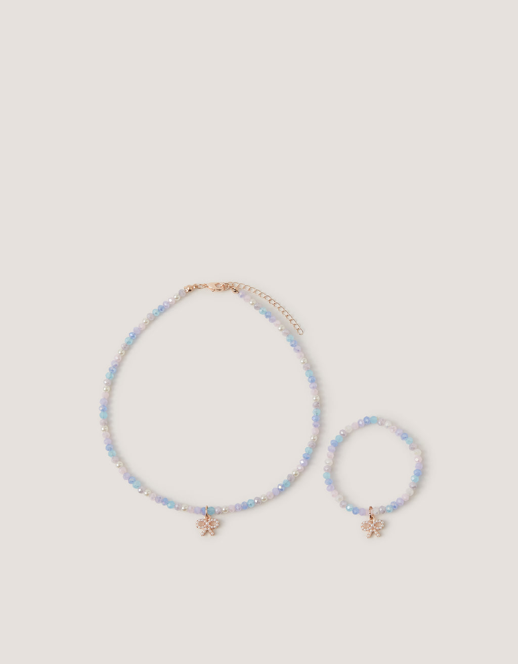 SET AKSESOARA - RAINBOW BEAD JEWELERY SET
