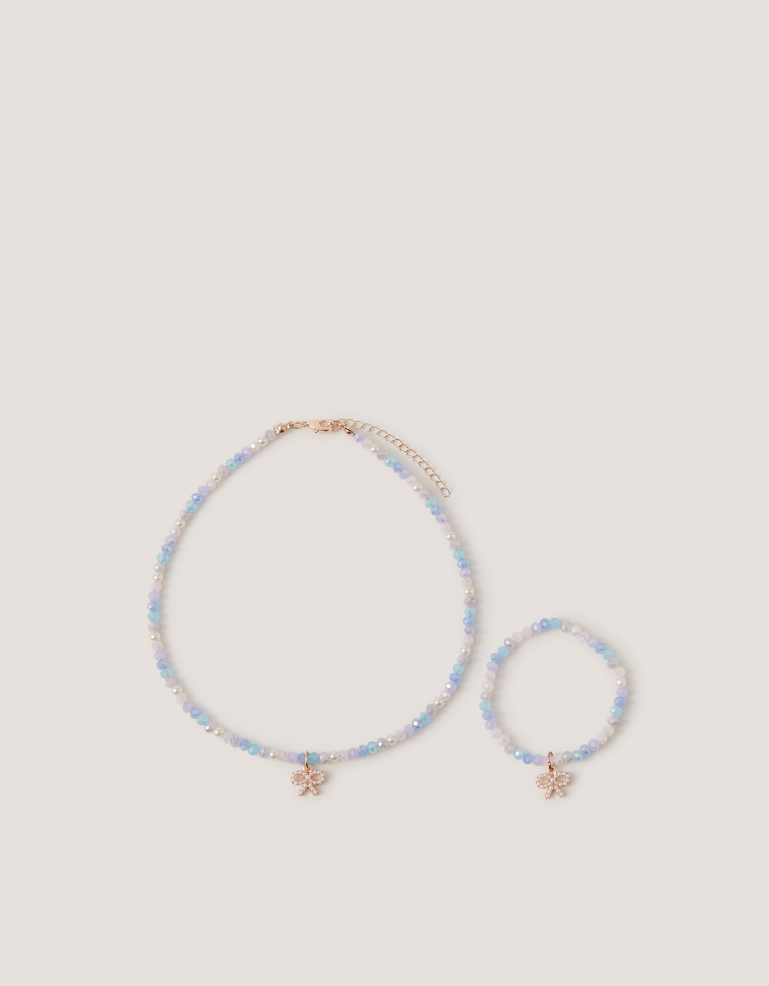 SET AKSESOARA - RAINBOW BEAD JEWELERY SET