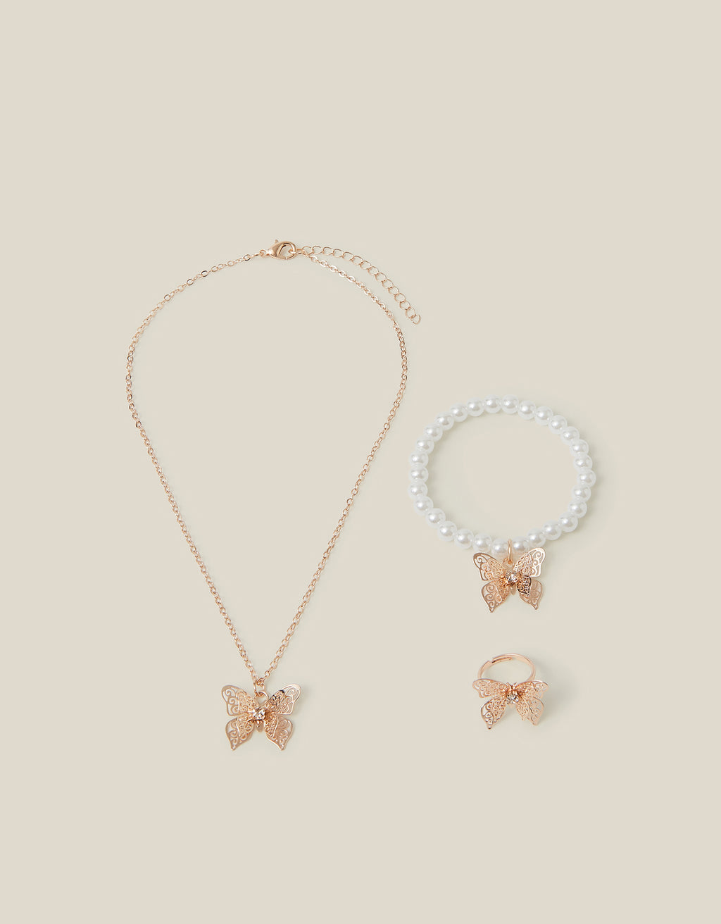 SET NAKITA - BUTTERFLY JEWELLERY SET