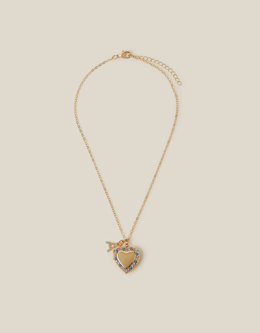 OGRLICA - INITIAL SPARKLE LOCKET