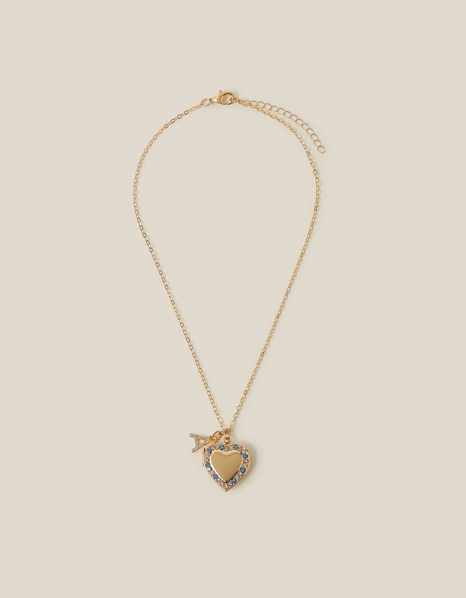 OGRLICA - INITIAL SPARKLE LOCKET