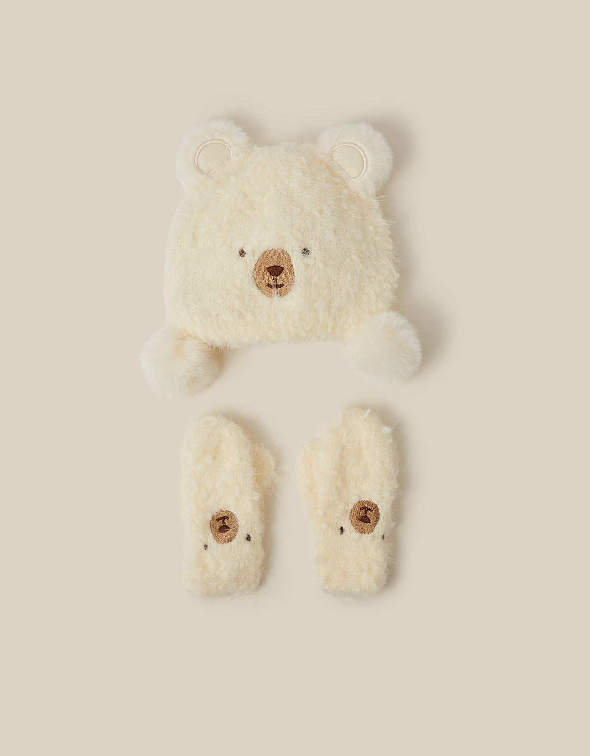 SET KAPA I RUKAVICE - BABY BEAR HAT & MITTEN