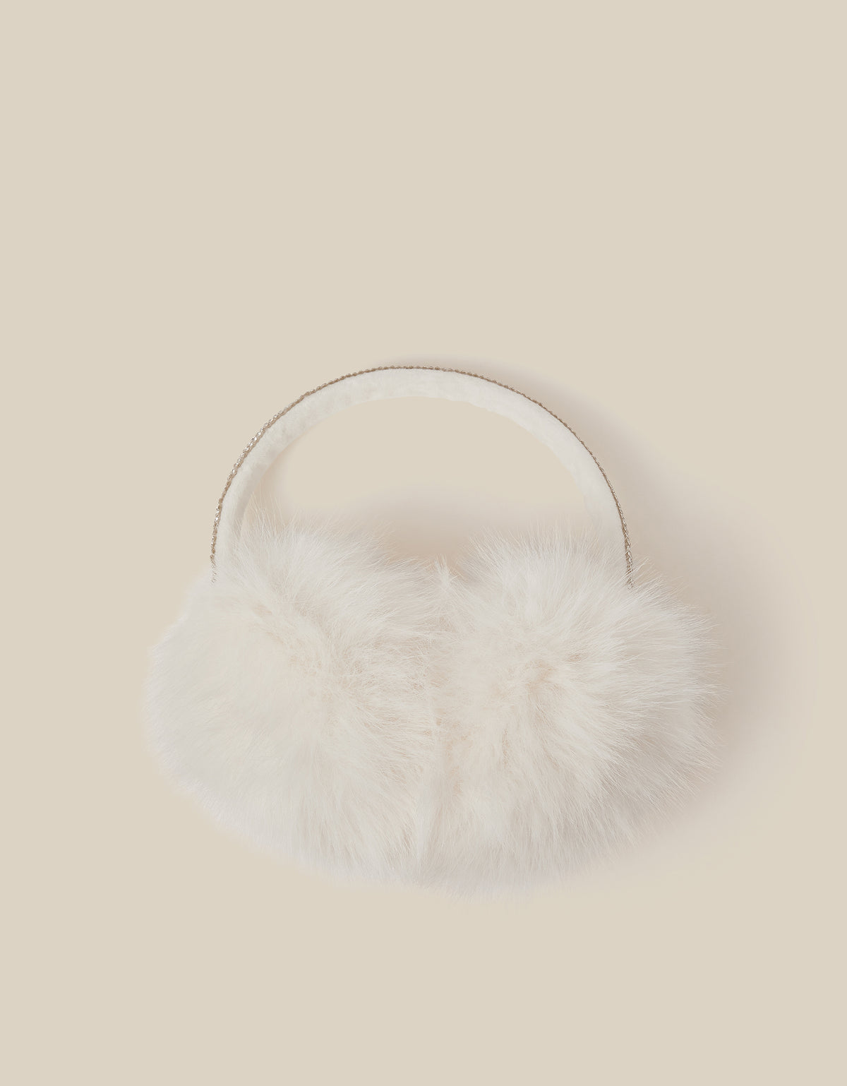 GREJACI ZA USI - DIAMONTE IVORY EARMUFFS