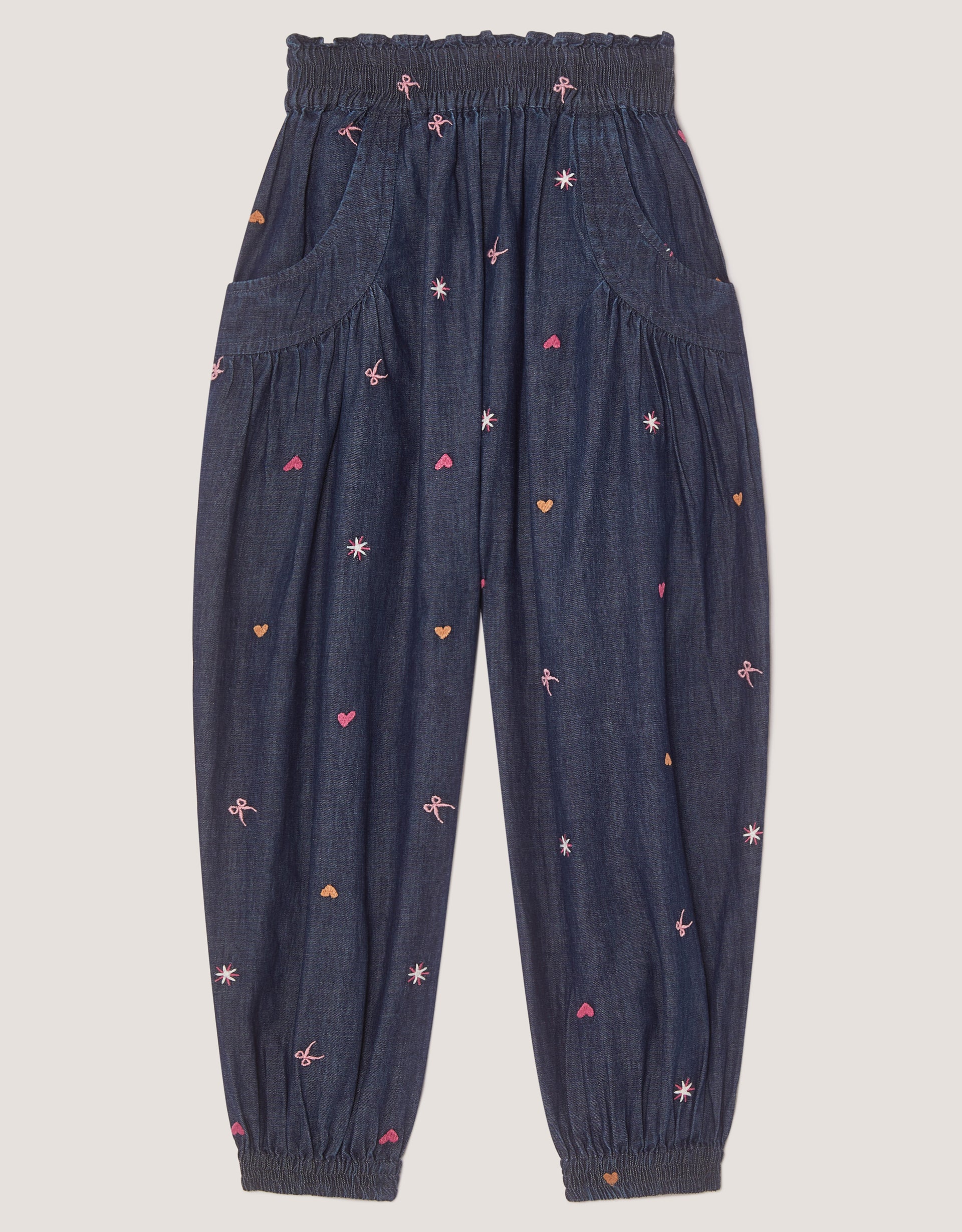 PANTALONE - CHAMBRAY CUFFED AOE HAREE
