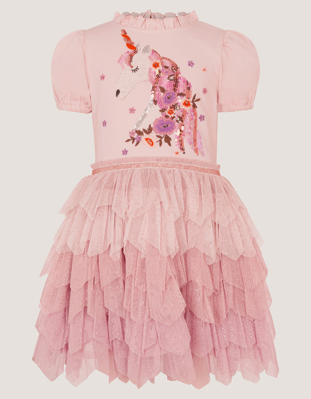 HALJINA - SS UNICORN DISCO DRESS
