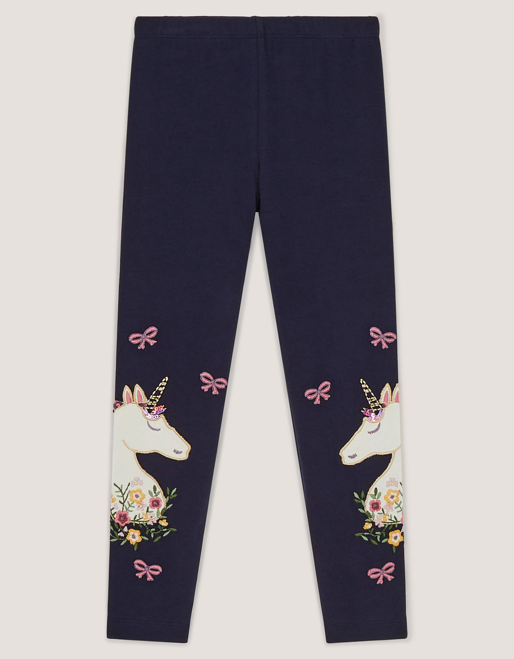 HELANKE - NAVY EMB UNICORN LEGGING