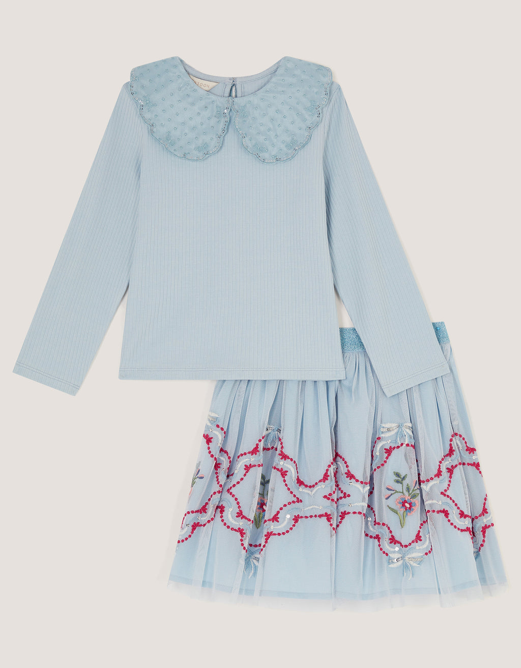 SET - MON CHERI RIBED DISCO SET