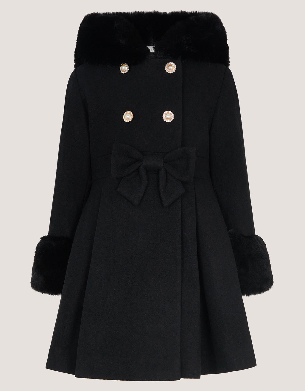 KAPUT - SMRT DB PRINCESS BOW COAT