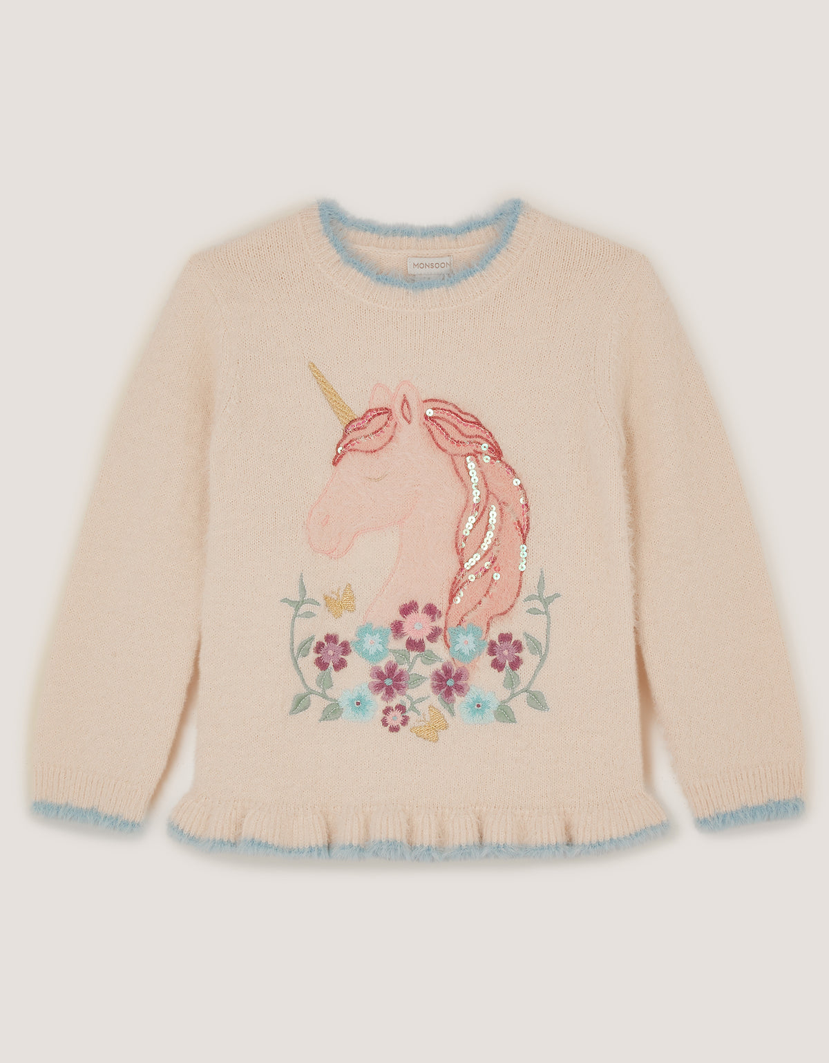 DŽEMPER - UNICORN EYELASH JUMPER