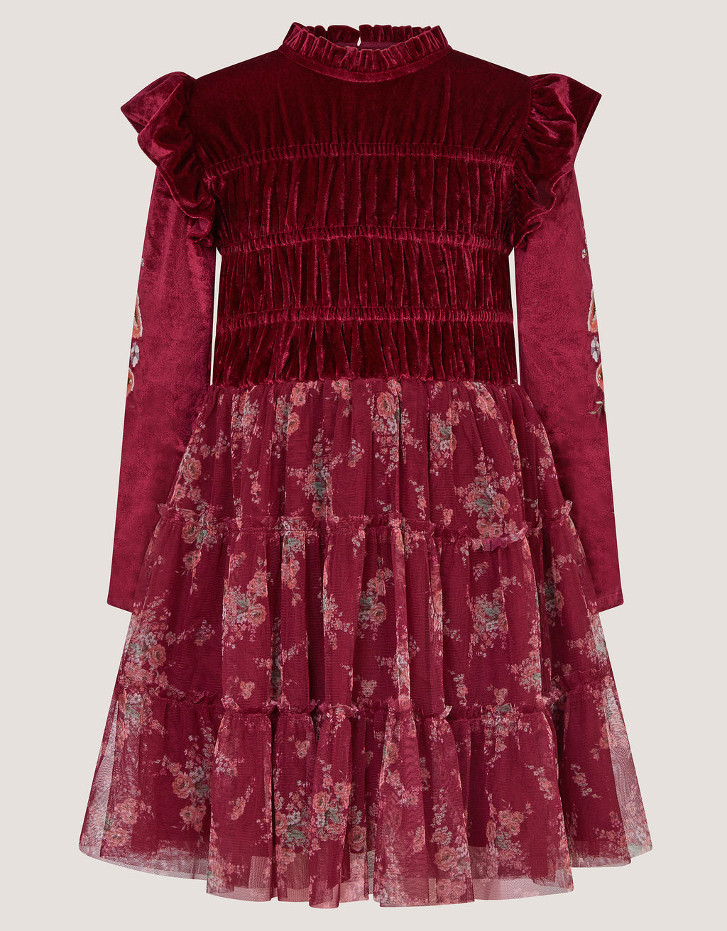 HALJINA - VELVET HYBRID DISCO DRESS