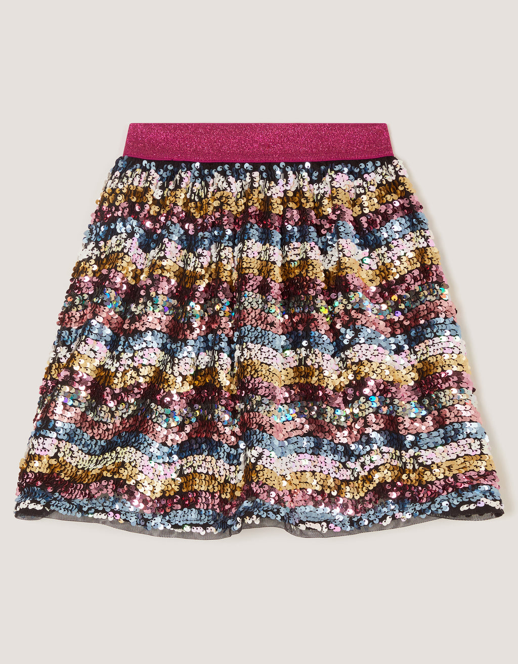 SUKNJA - LE MERAIS WAVY SEQN SKIRT