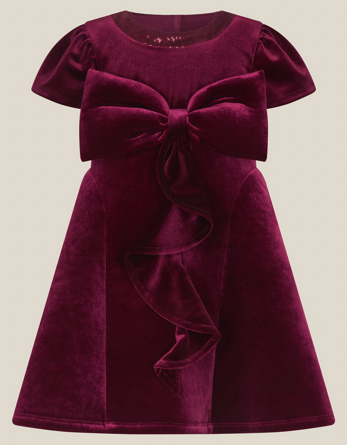 HALJINA - BABY GENEVIEVE VELVET BOW