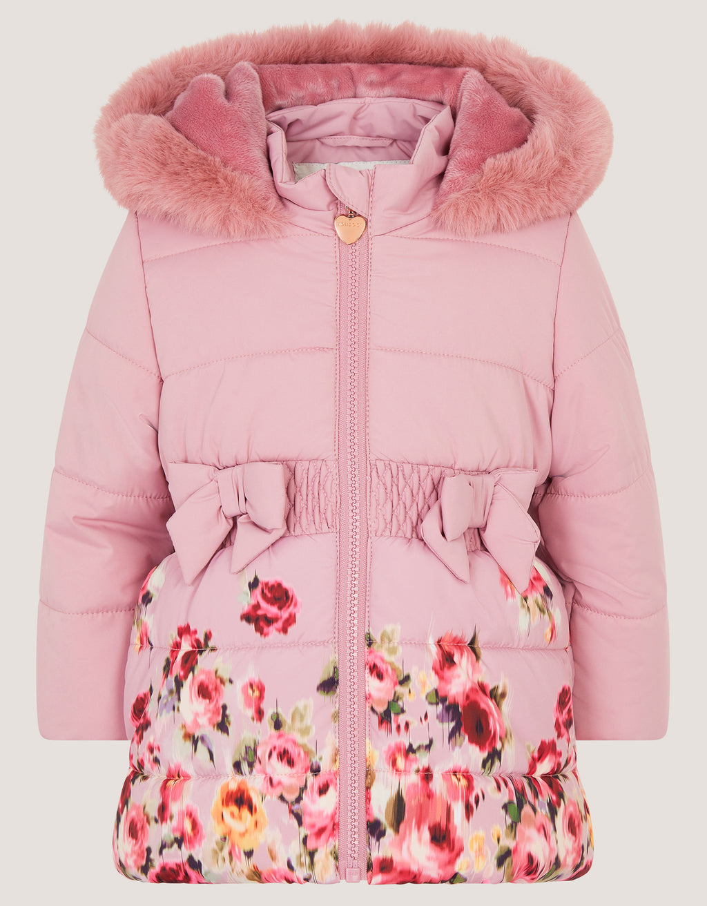 JAKNA - BABY PINK PADDED BLURRY R