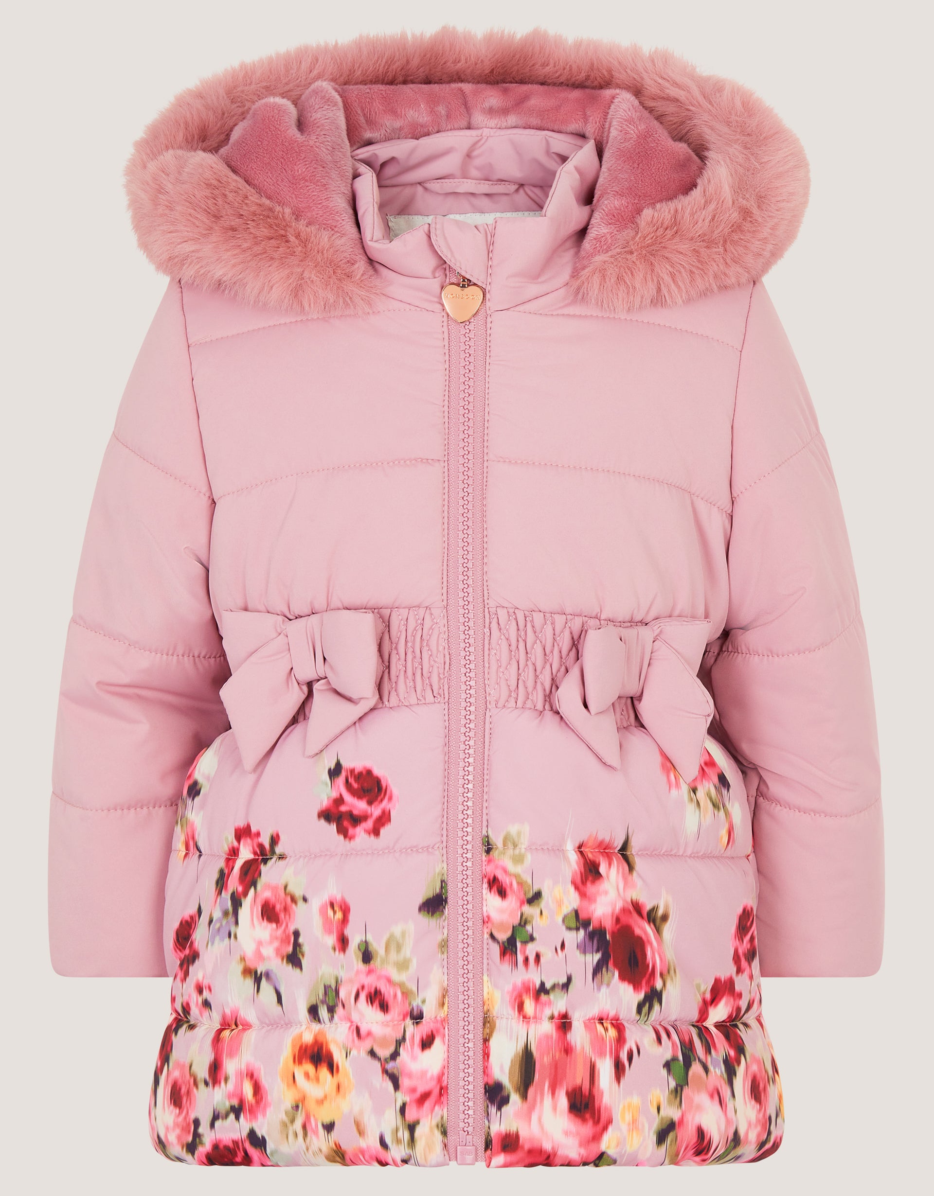 JAKNA - BABY PINK PADDED BLURRY R