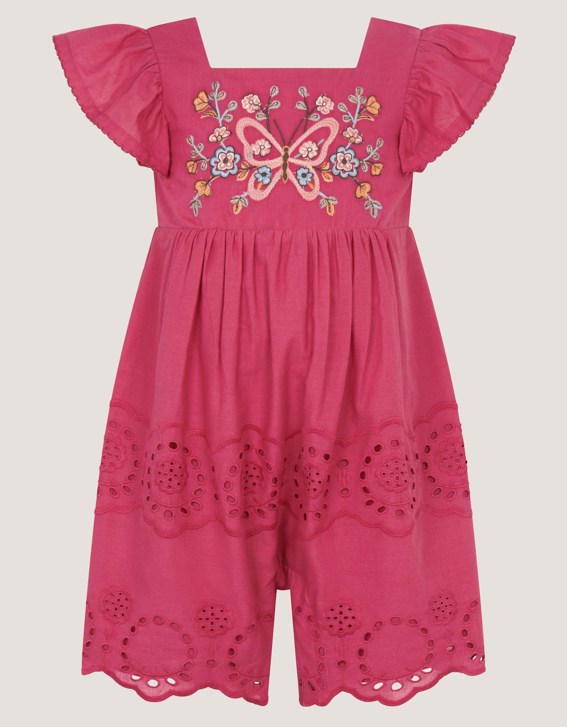 KOMBINEZON - BBY CLRBLCK BTRFLY ROMPER