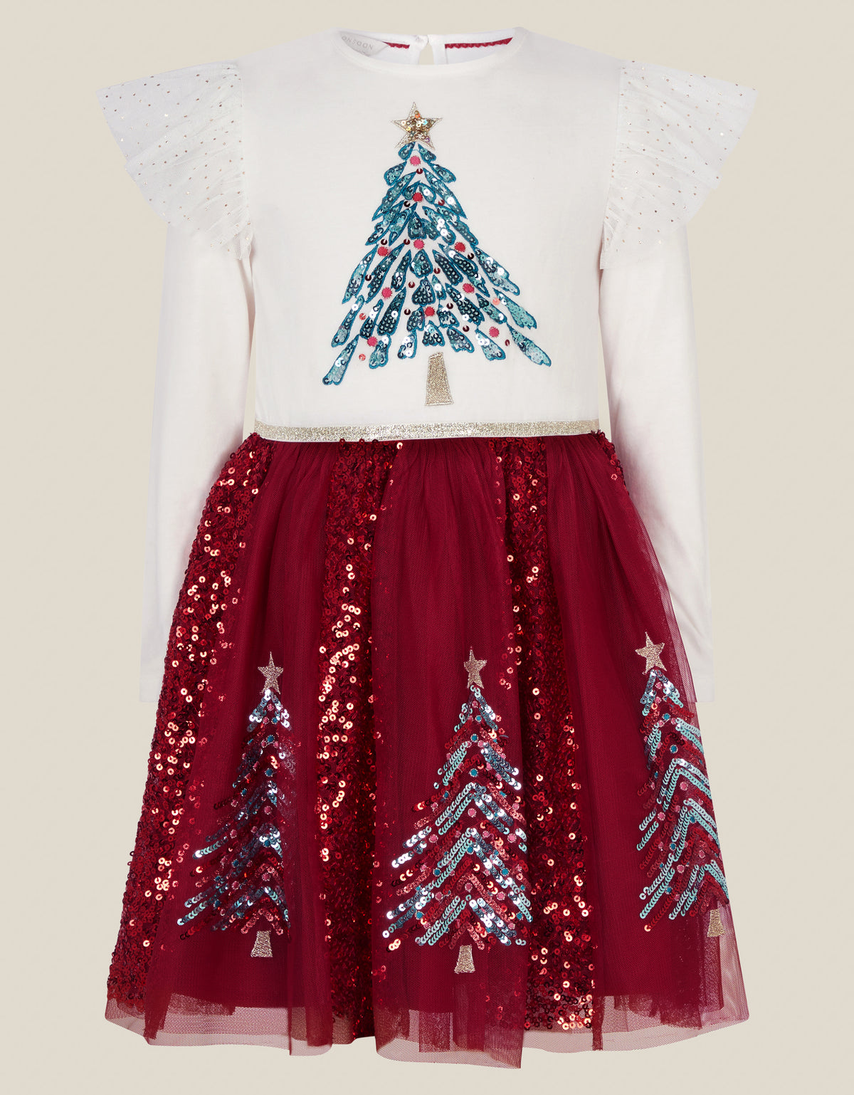 HALJINA - XMAS SEQN TREE DISCO DRES