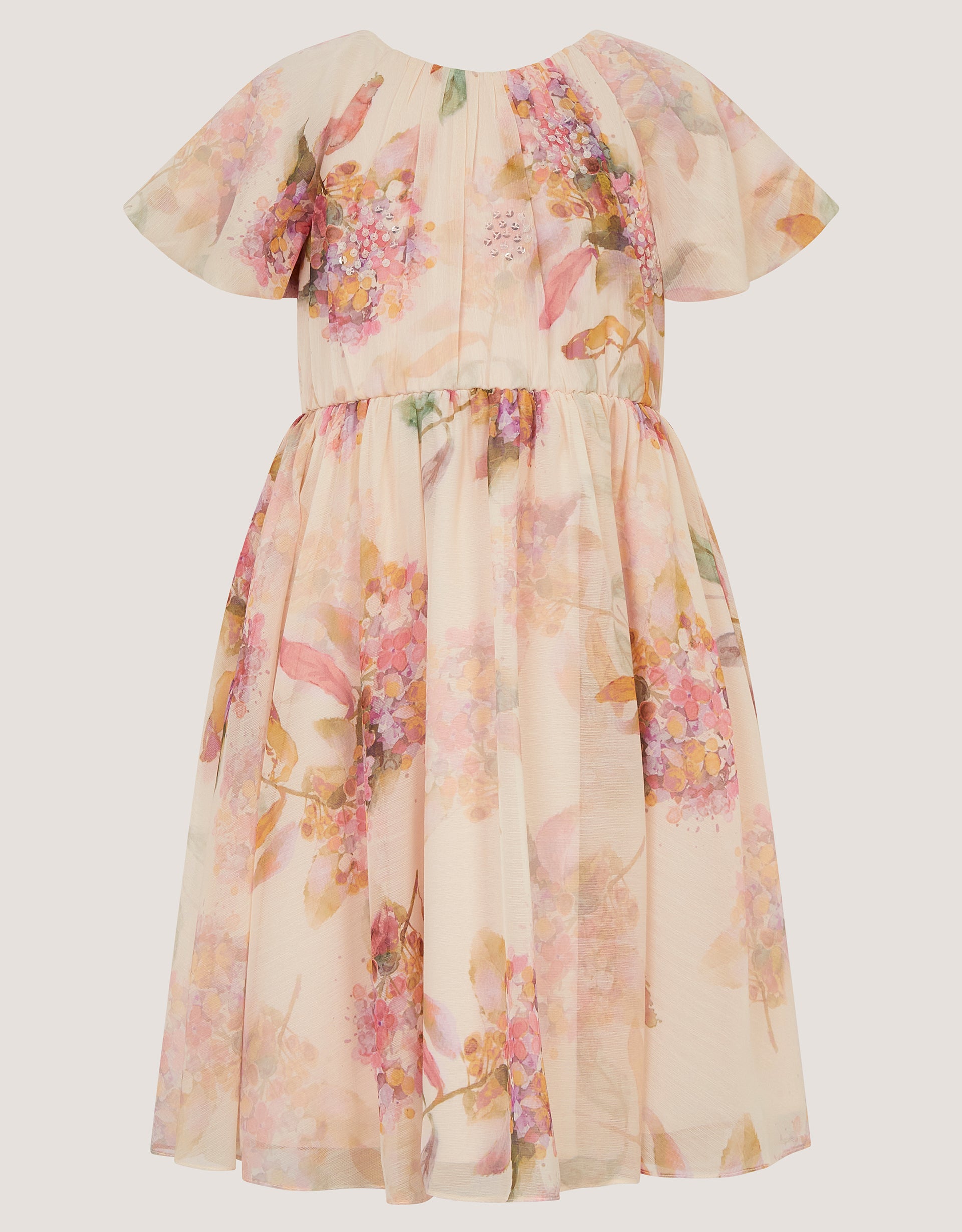 HALJINA - LEILA PRINT SEQUIN DRESS