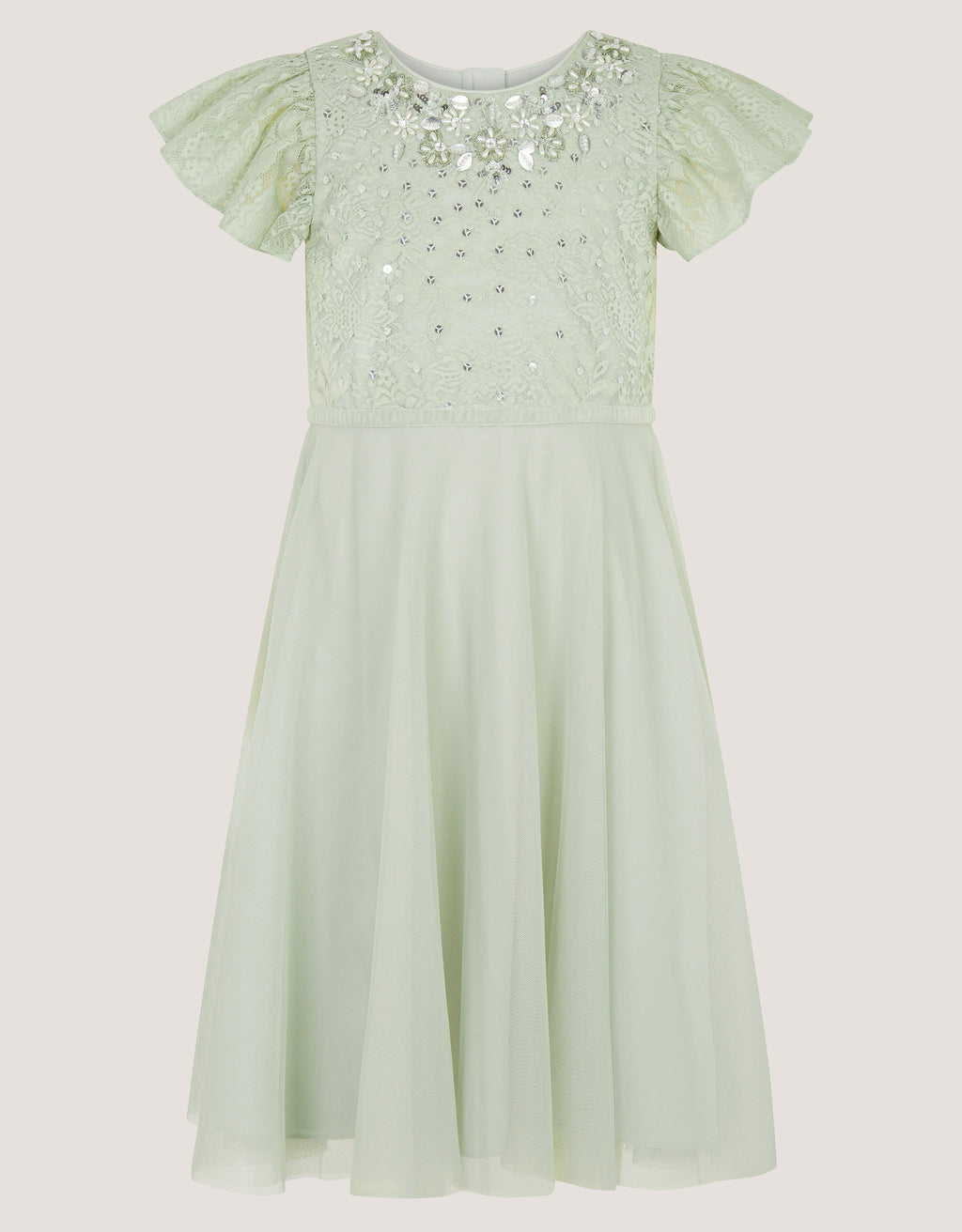 HALJINA - KEISA LACE B EMB DRESS
