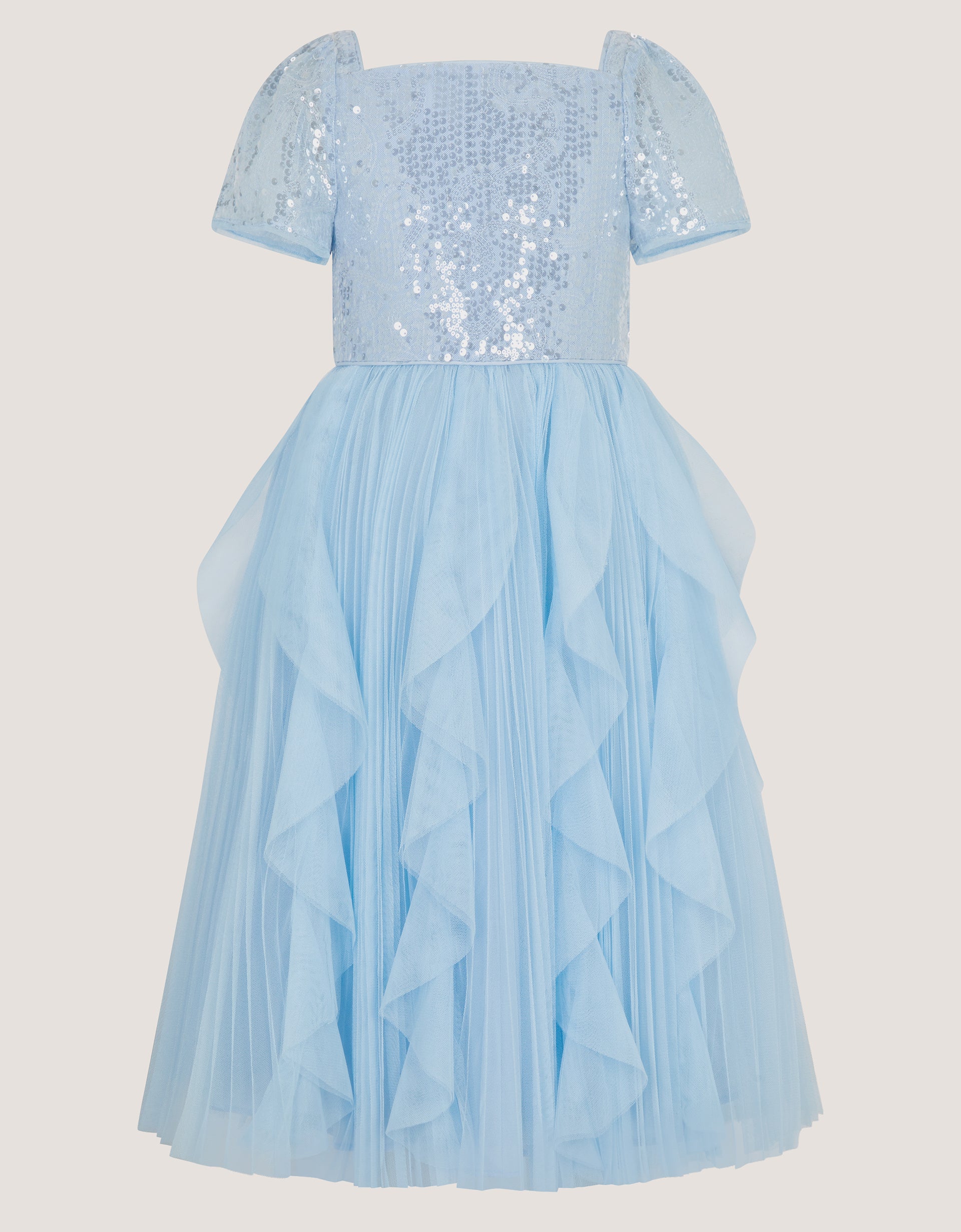 HALJINA - SEQUIN SCARLA PLEATED DRE