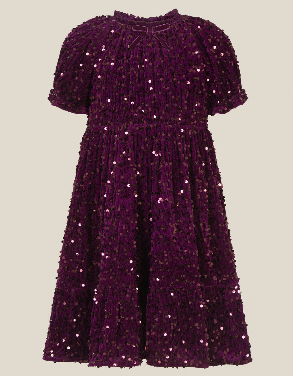 HALJINA - FENELLA SEQUN VELVET DRES