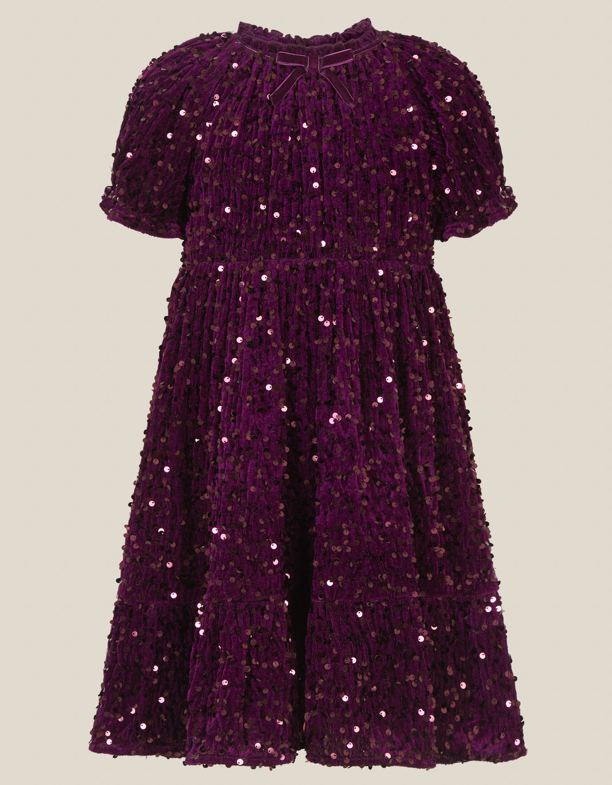 HALJINA - FENELLA SEQUN VELVET DRES