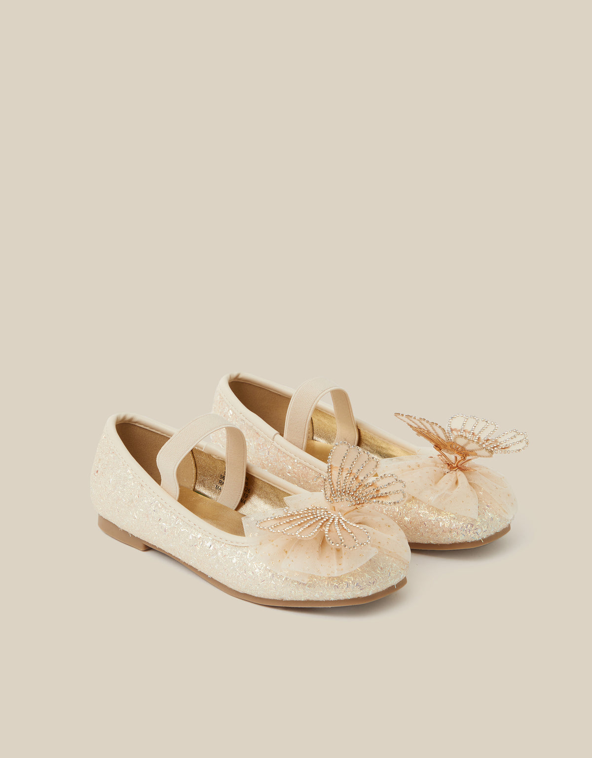 BALETANKE - GOLD FLUTTR BUTFLY BALL
