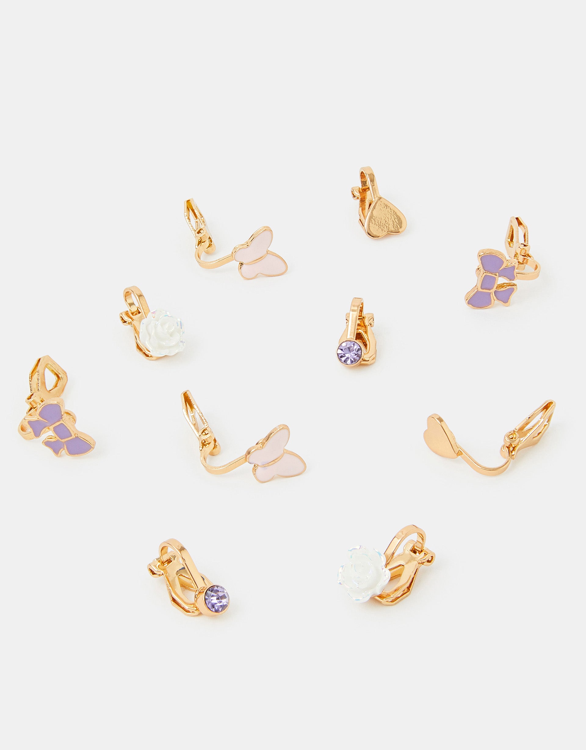 SET MINDJUSA - PARTY CLIP ON EARRINGS