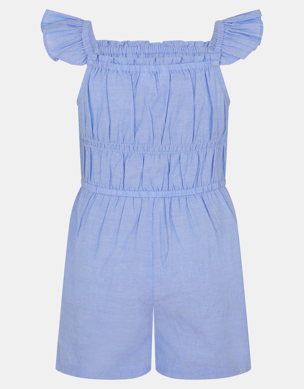 KOMBINEZON - EMB CHERRY HEART PLAYSUIT