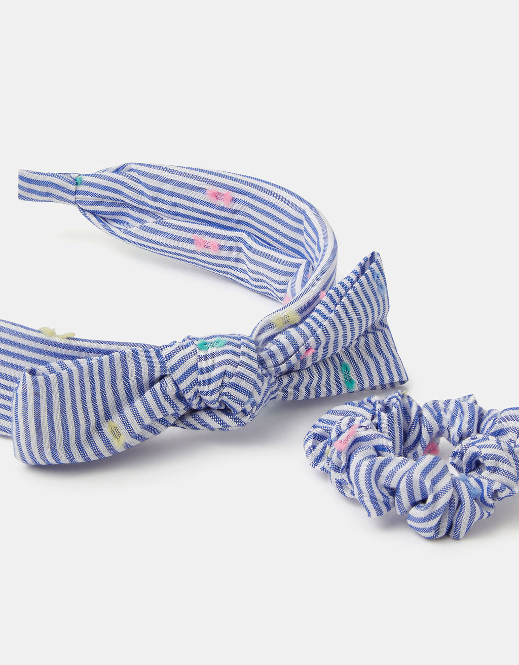 SET AKSESOARA - STRIPE ALICE SCRUNCHIE SE